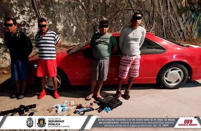 Detiene la Policía Estatal y SEDENA a  banda de narcomenudistas.