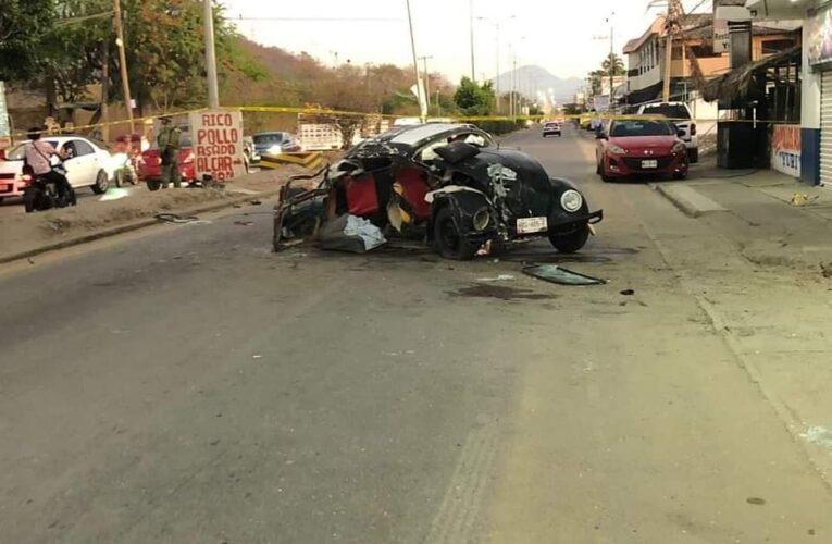 Fallece estudiante del Tecnológico de Acapulco, en accidente automovilístico.