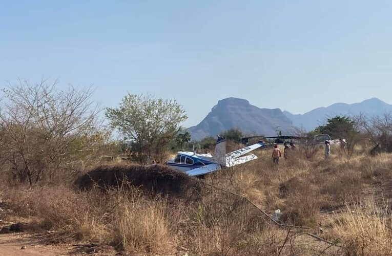 En avioneta privada se accidentan Mario Moreno y Alejandro Bravo”