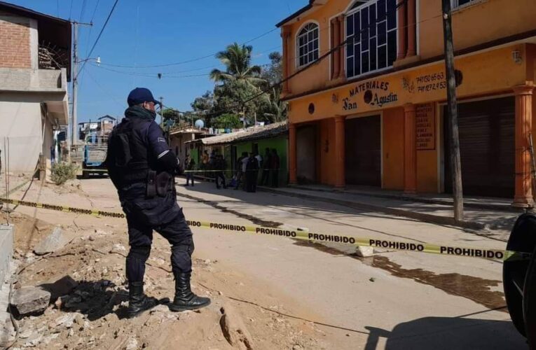 SICARIOS, EJECUTAN A UNA MUJER EN SU NEGOCIO DE MATERIALES.