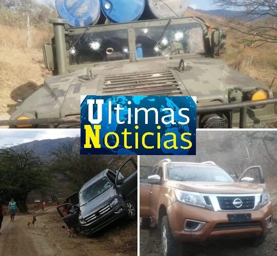 7 Mu3rtos durante la emboscada al ejército en Tierra Caliente.