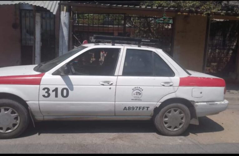 Privan de la vida con arma de fuego a taxista.