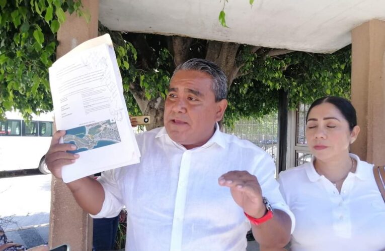 Pidió Ramiro Solorio al Congreso frenar venta “amañada” de predio en Acapulco