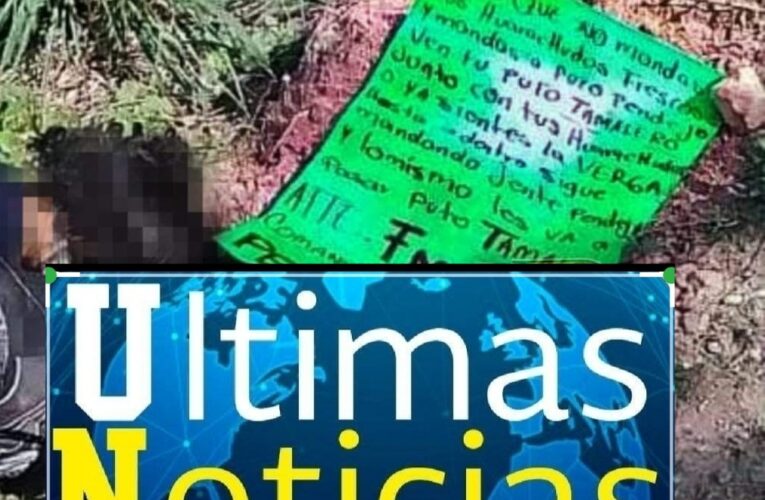 Ejecutan a una pareja levantada por criminales,  en video “confiesan” su participación en hechos de violencia.