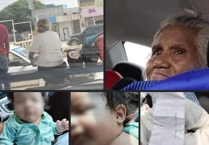 DETIENEN A ABUELITA QUE VENDIA BEBÉS EN 95 MIL PESOS, TRAÍA A LOS BEBÉS DE VERACRUZ.