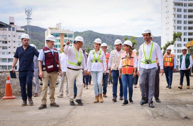 Supervisa la gobernadora Evelyn Salgado, avances en la construcción del nuevo Hospital Regional de Alta especialidad del ISSSTE en Acapulco.