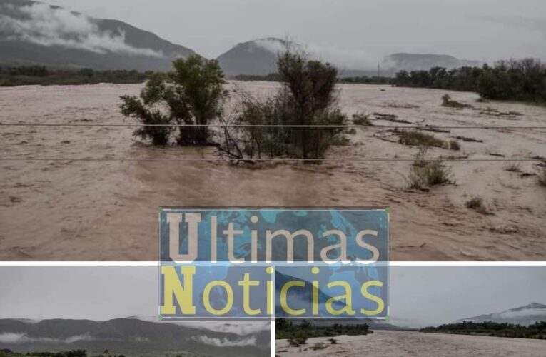 Aumentó el caudal del río tlapaneco en la montaña de Guerrero.!!