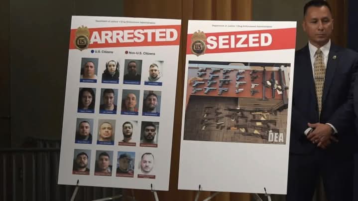 EU detiene a 16 miembros del Cártel de Sinaloa, en ‘histórica’ operación contra fentanilo!!