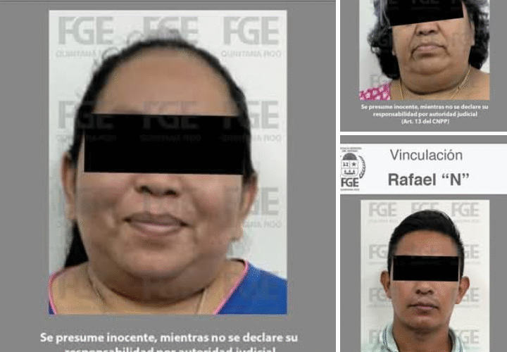 Cayó una banda de prostitución y extorsion a mujeres en Cancún.